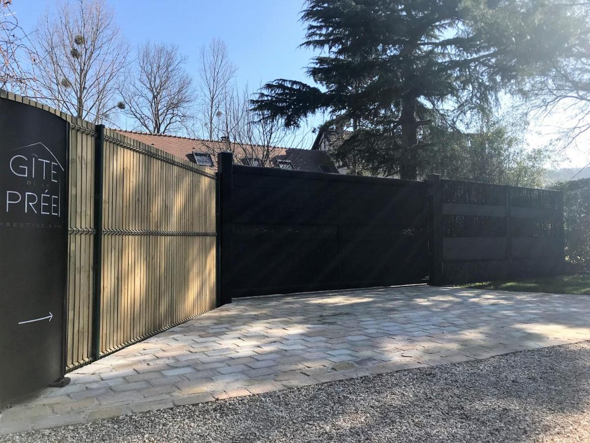 Gite De La Pree Spa Luxe Proche Giverny Et Bord De L'Eure Ménilles Exterior foto