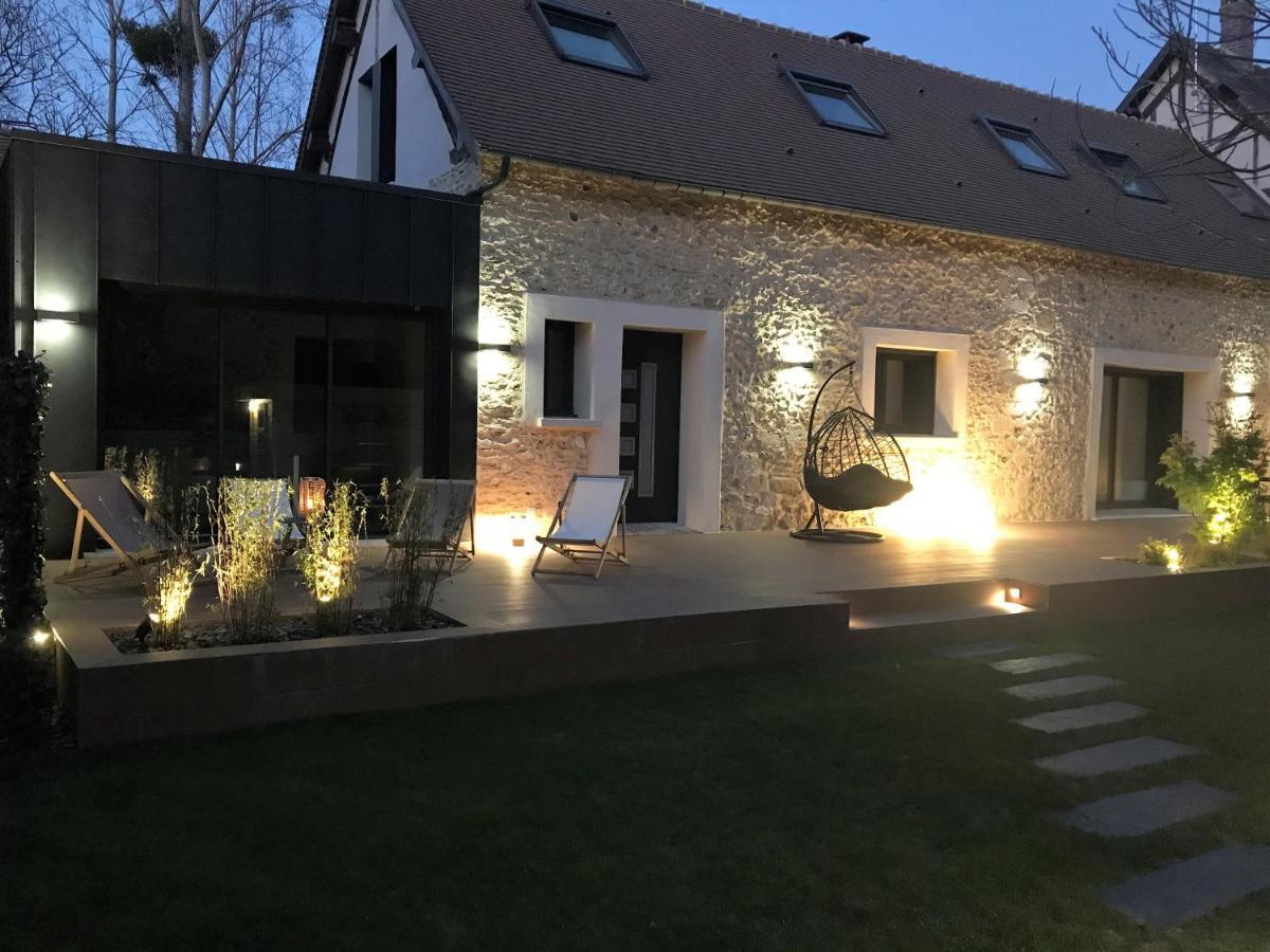 Gite De La Pree Spa Luxe Proche Giverny Et Bord De L'Eure Ménilles Exterior foto